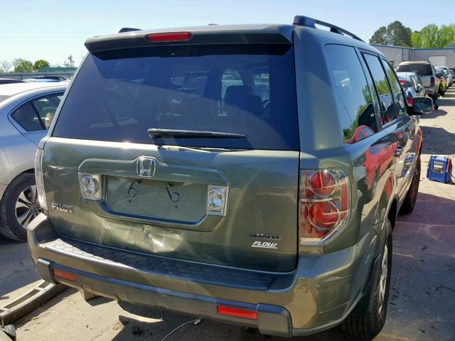 5FNYF18557B027987 - 2007 HONDA PILOT EXL GRAY photo 4