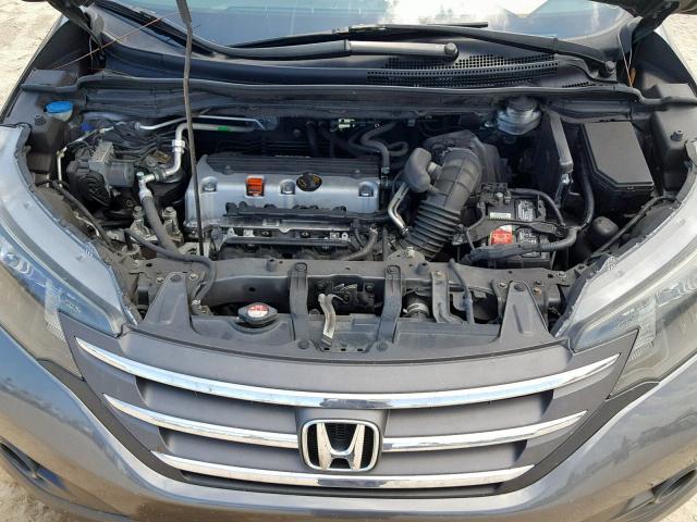 5J6RM3H76CL041941 - 2012 HONDA CR-V EXL GRAY photo 7