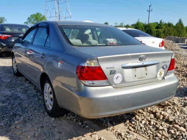 4T1BE32K85U550830 - 2005 TOYOTA CAMRY LE GREEN photo 3