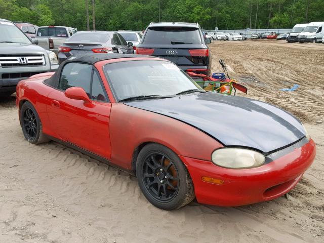 JM1NB3534X0109043 - 1999 MAZDA MX-5 MIATA RED photo 1