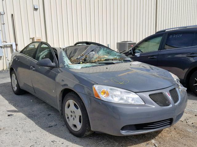 1G2ZF57BX84243009 - 2008 PONTIAC G6 VALUE L GRAY photo 1