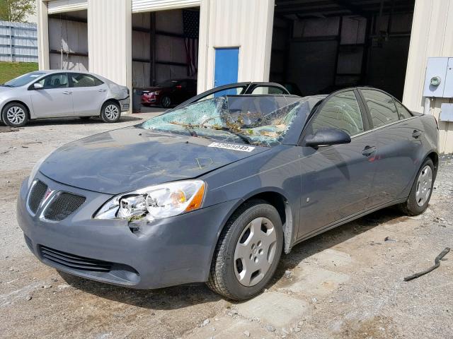 1G2ZF57BX84243009 - 2008 PONTIAC G6 VALUE L GRAY photo 2