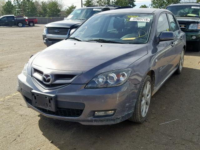 JM1BK343891222964 - 2009 MAZDA 3 S GRAY photo 2