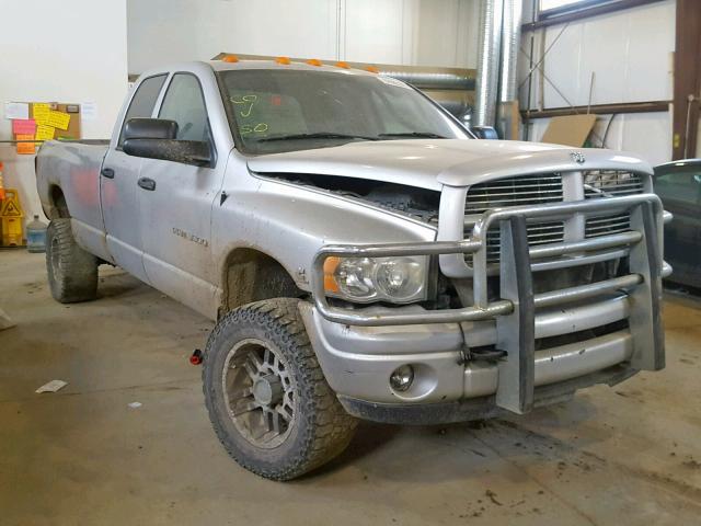 3D7LU386X3G839431 - 2003 DODGE RAM 3500 S SILVER photo 1