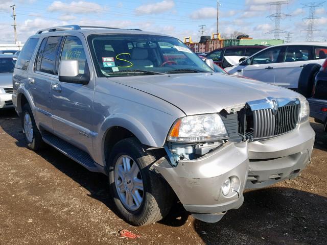 5LMEU88H64ZJ53754 - 2004 LINCOLN AVIATOR 银色 照片 1