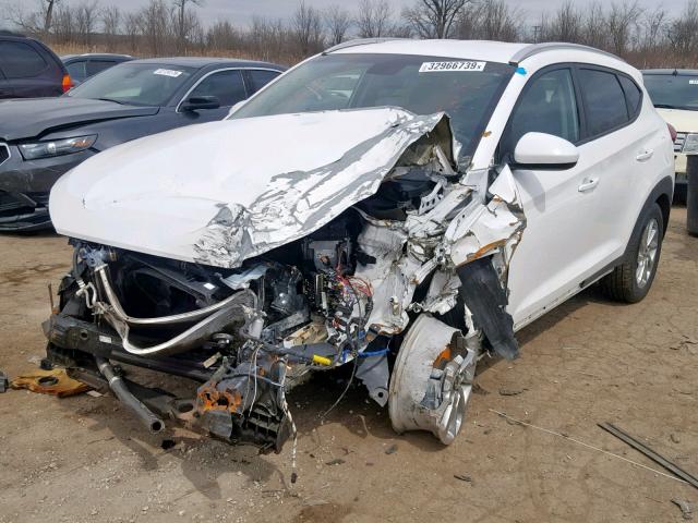 KM8J3CA42JU713504 - 2018 HYUNDAI TUCSON SEL WHITE photo 2