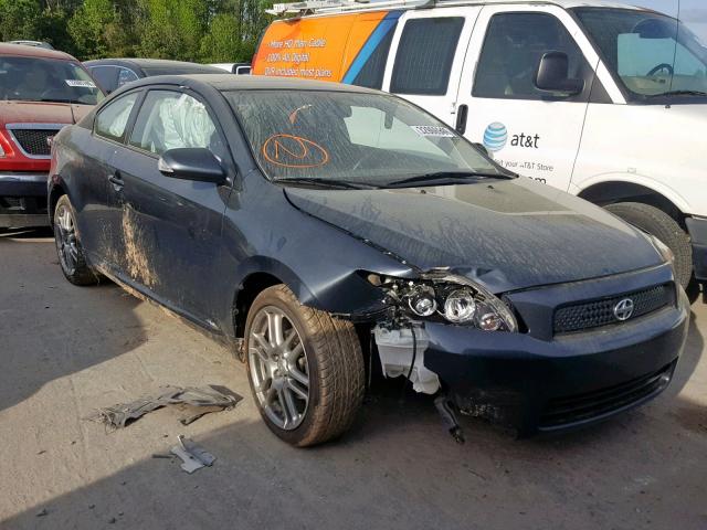 JTKDE3B76A0310274 - 2010 TOYOTA SCION TC BLUE photo 1