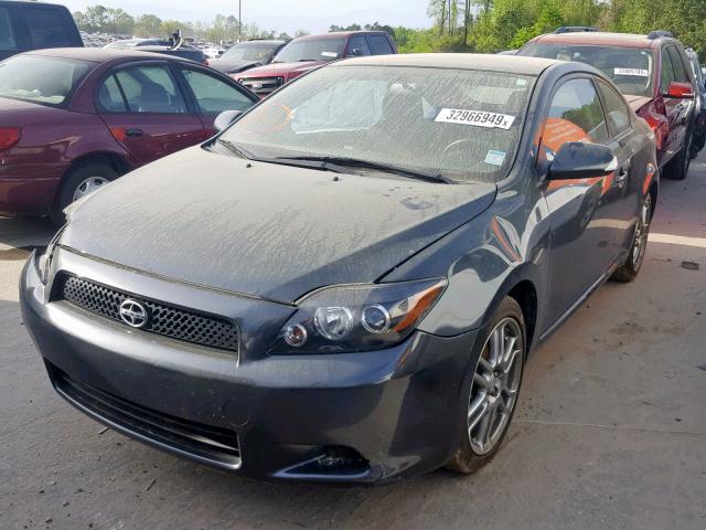 JTKDE3B76A0310274 - 2010 TOYOTA SCION TC BLUE photo 2