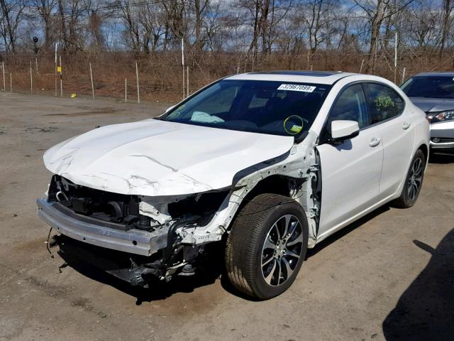 19UUB2F3XKA002989 - 2019 ACURA TLX WHITE photo 2