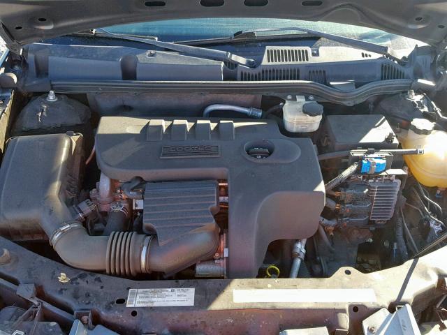 1G8AL55F77Z104832 - 2007 SATURN ION LEVEL GRAY photo 7