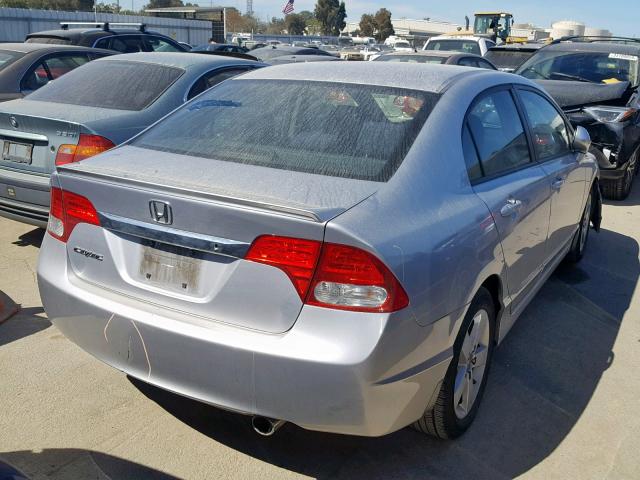19XFA1F67AE033126 - 2010 HONDA CIVIC LX-S Gümüş foto 4
