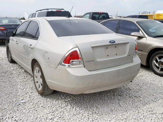 3FAHP06Z88R237440 - 2008 FORD FUSION S GRAY photo 3