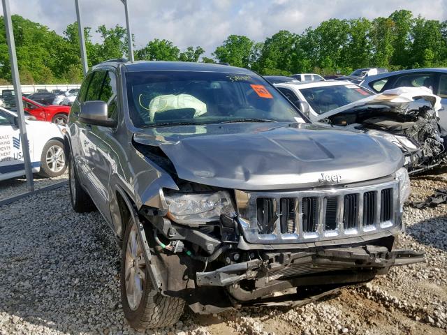 1C4RJEAG5CC282149 - 2012 JEEP GRAND CHER GRAY photo 1