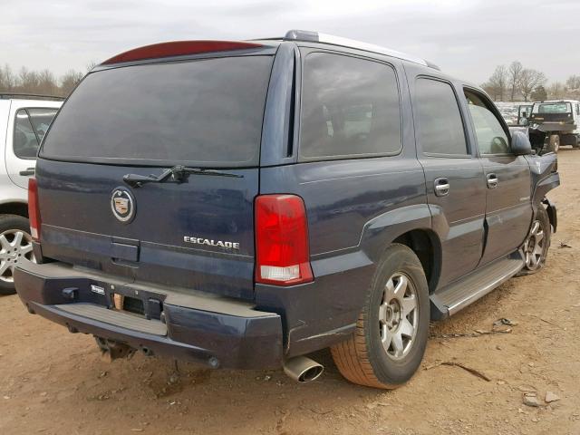 1GYEK63N74R271451 - 2004 CADILLAC ESCALADE L BLUE photo 4