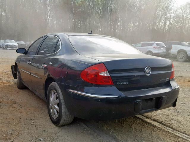 2G4WC582481175514 - 2008 BUICK LACROSSE C BLACK photo 3