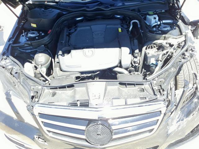 WDDHF5KB2DA697013 - 2013 MERCEDES-BENZ E 350 BLACK photo 7