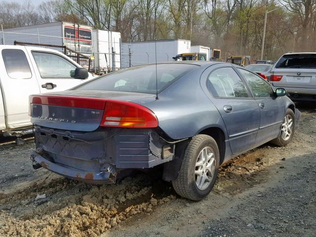 2B3HD46R02H213065 - 2002 DODGE INTREPID S GRAY photo 4