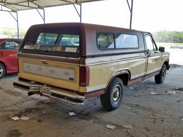 F10FUHA4741 - 1980 FORD F-150 TWO TONE photo 4