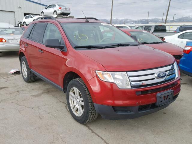 2FMDK36C98BB42724 - 2008 FORD EDGE SE RED photo 1