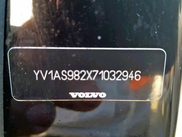 YV1AS982X71032946 - 2007 VOLVO S80 3.2 BLACK photo 10