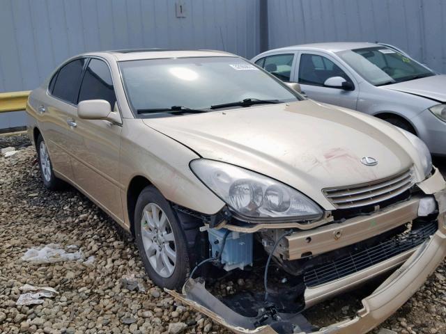 JTHBF30G120084773 - 2002 LEXUS ES 300 GOLD photo 1