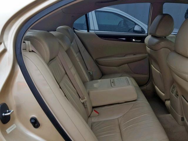 JTHBF30G120084773 - 2002 LEXUS ES 300 GOLD photo 6