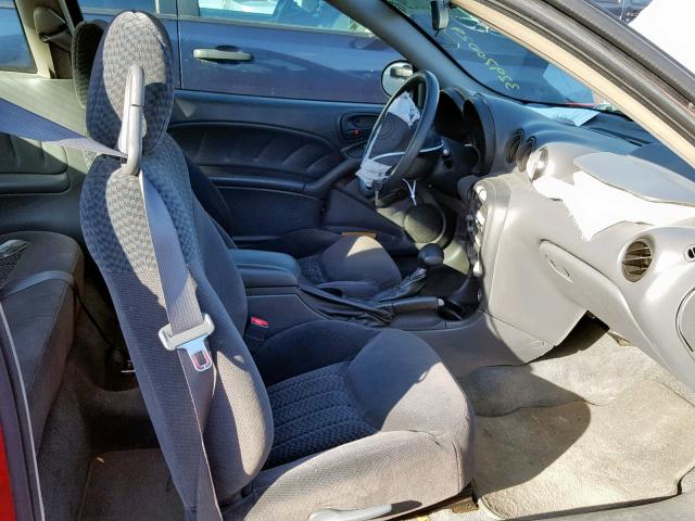 1G2NE12F82C133738 - 2002 PONTIAC GRAND AM S RED photo 5