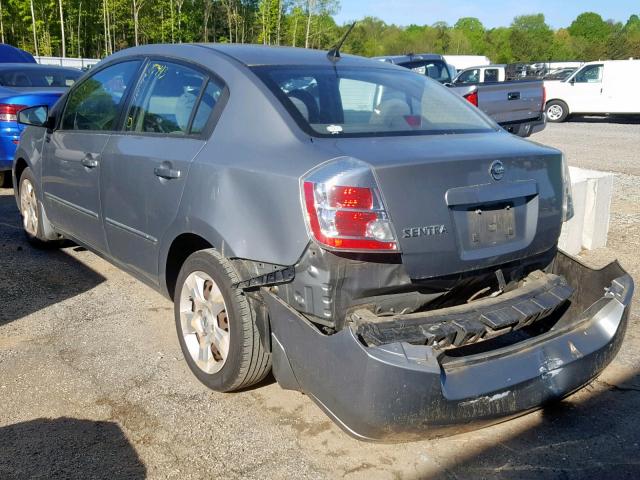 3N1AB61EX8L656980 - 2008 NISSAN SENTRA 2.0 GRAY photo 3