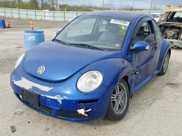 3VWRW31C27M514811 - 2007 VOLKSWAGEN NEW BEETLE Mavi foto 2