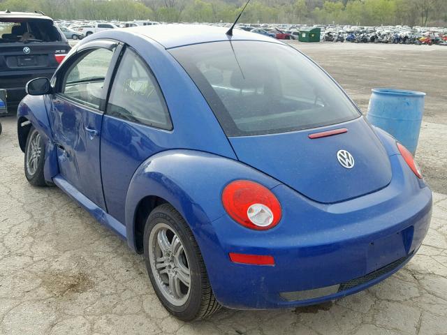 3VWRW31C27M514811 - 2007 VOLKSWAGEN NEW BEETLE Mavi foto 3