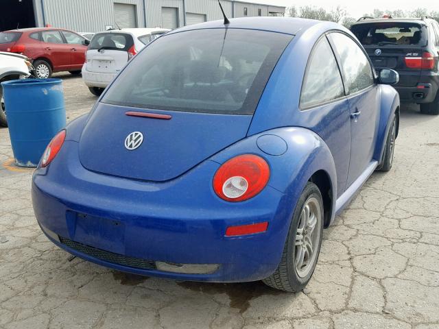3VWRW31C27M514811 - 2007 VOLKSWAGEN NEW BEETLE Mavi foto 4