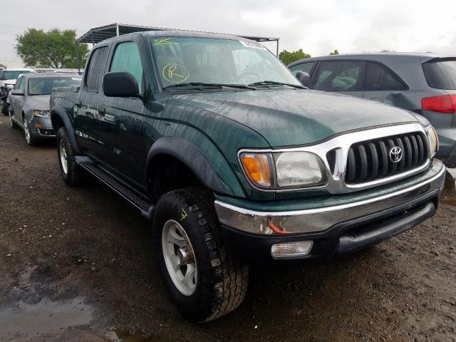 5TEGN92N82Z109046 - 2002 TOYOTA TACOMA DOUBLE CAB PRERUNNER  photo 1