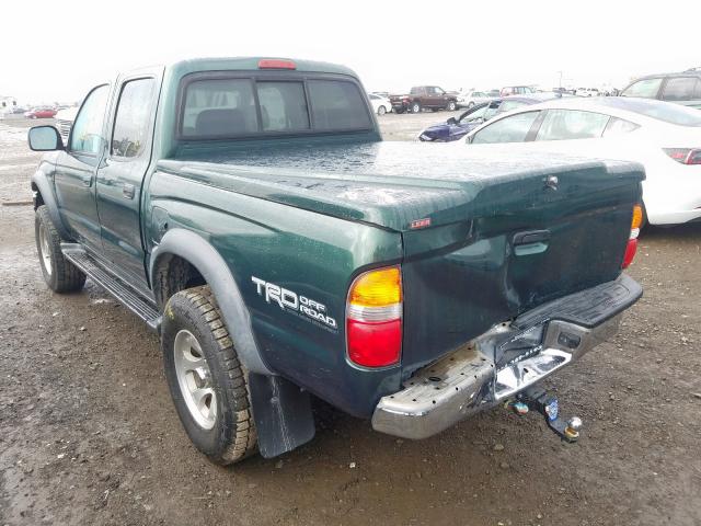 5TEGN92N82Z109046 - 2002 TOYOTA TACOMA DOUBLE CAB PRERUNNER  photo 3