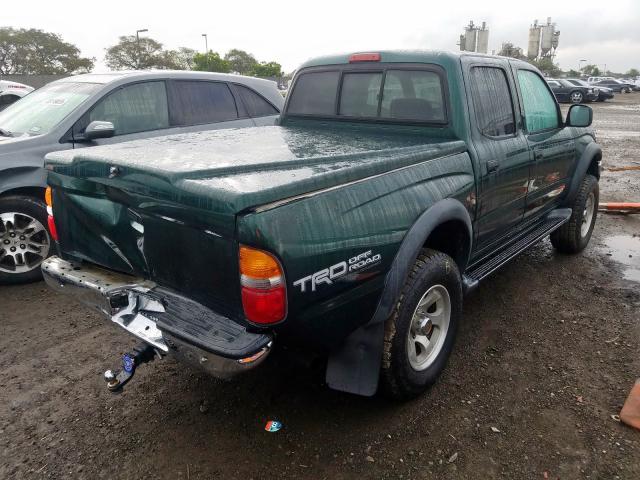 5TEGN92N82Z109046 - 2002 TOYOTA TACOMA DOUBLE CAB PRERUNNER  photo 4