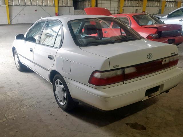 1NXBB02E6TZ434377 - 1996 TOYOTA COROLLA DX WHITE photo 3