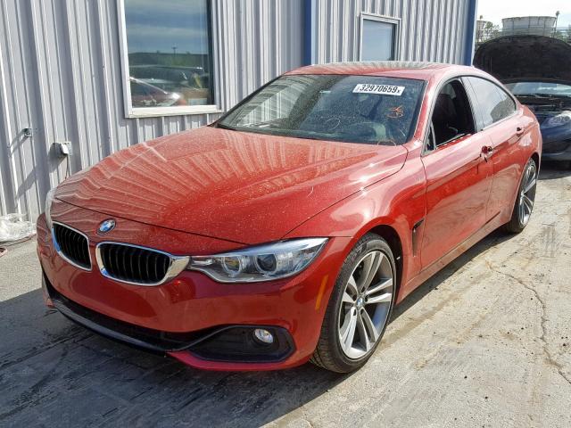 WBA4A5C56FG051910 - 2015 BMW 428 I RED photo 2