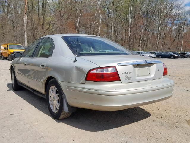 1MEFM55SX5A634325 - 2005 MERCURY SABLE LS P SILVER photo 3