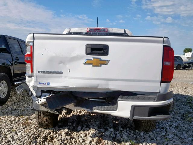 1GCGSBEA1J1205599 - 2018 CHEVROLET COLORADO WHITE photo 9