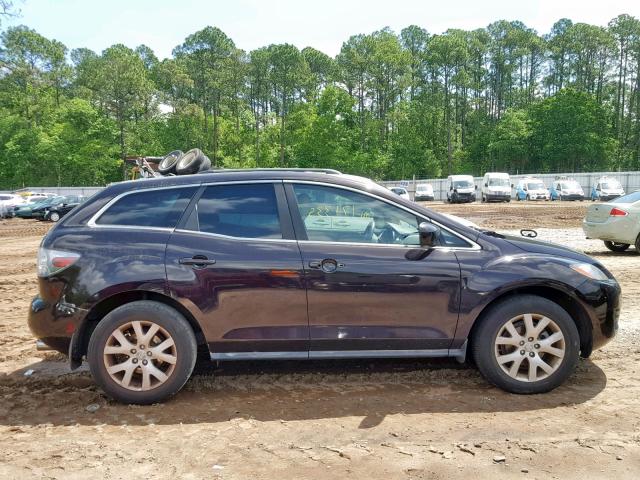 JM3ER293370139528 - 2007 MAZDA CX-7 PURPLE photo 9