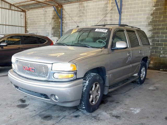 1GKEK63U83J286846 - 2003 GMC YUKON DENA TAN photo 2