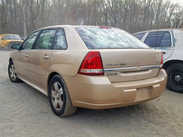1G1ZU64814F180437 - 2004 CHEVROLET MALIBU MAX 金色 照片 3