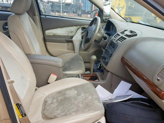 1G1ZU64814F180437 - 2004 CHEVROLET MALIBU MAX 金色 照片 5