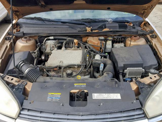 1G1ZU64814F180437 - 2004 CHEVROLET MALIBU MAX 金色 照片 7