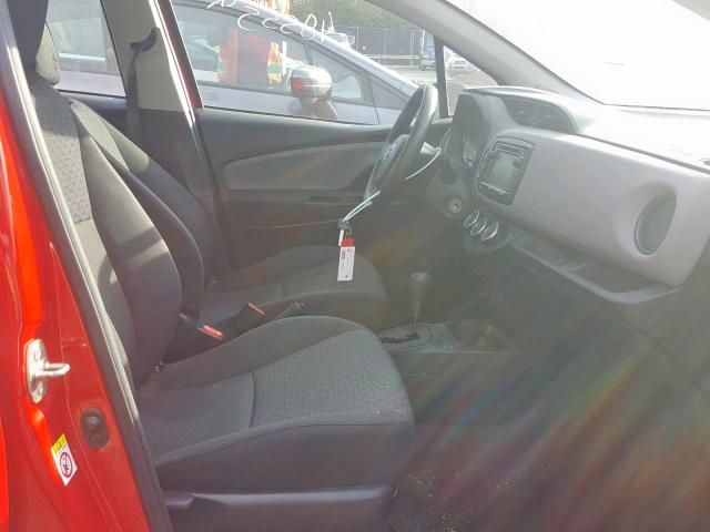 VNKKTUD32GA066377 - 2016 TOYOTA YARIS L RED photo 5