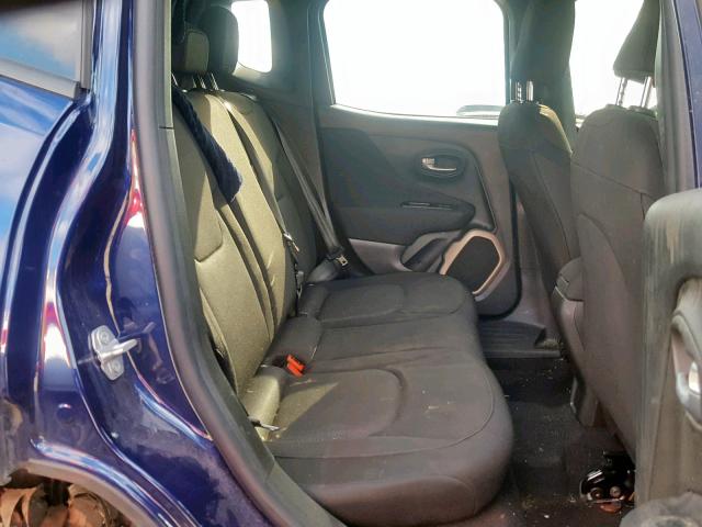 ZACCJBAB9HPE56543 - 2017 JEEP RENEGADE S 蓝色 照片 6