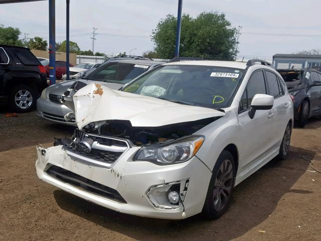 JF1GPAR62E8270174 - 2014 SUBARU IMPREZA SP WHITE photo 2