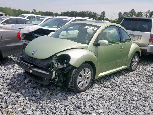 3VWRW31C29M514259 - 2009 VOLKSWAGEN NEW BEETLE 绿色 照片 2