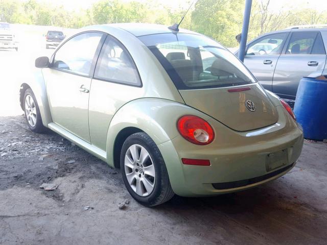 3VWRW31C29M514259 - 2009 VOLKSWAGEN NEW BEETLE 绿色 照片 3