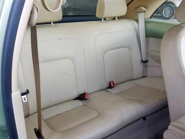 3VWRW31C29M514259 - 2009 VOLKSWAGEN NEW BEETLE 绿色 照片 6