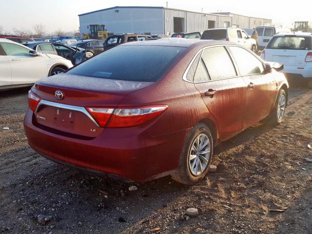 4T1BF1FK7GU578584 - 2016 TOYOTA CAMRY LE  photo 4